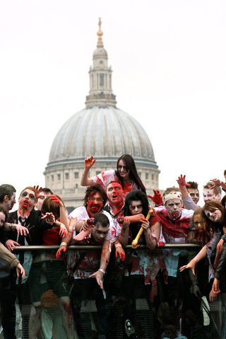 Illustration for article titled Capcom Zombies Invade London